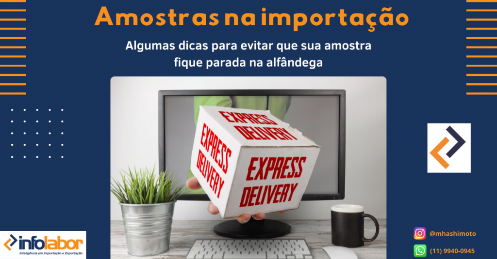 Amostras na importação