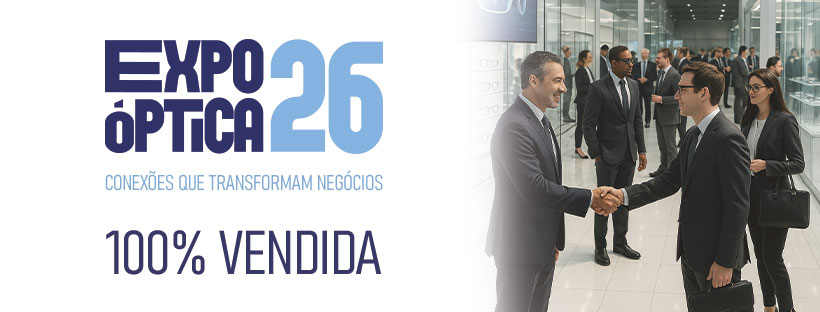 Expo Óptica 2026 100% Espaços Vendidos