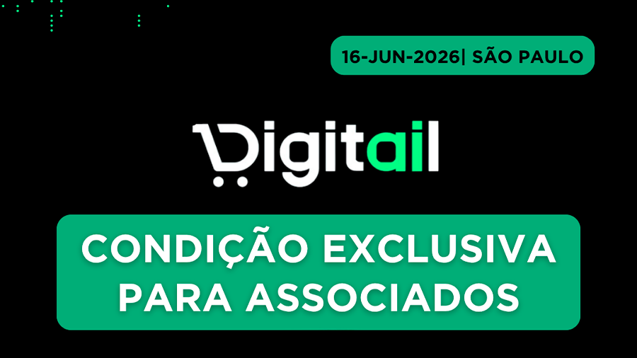 Digitail 2026 aposta em inteligência artificial e líderes do varejo para discutir o futuro dos negócios
